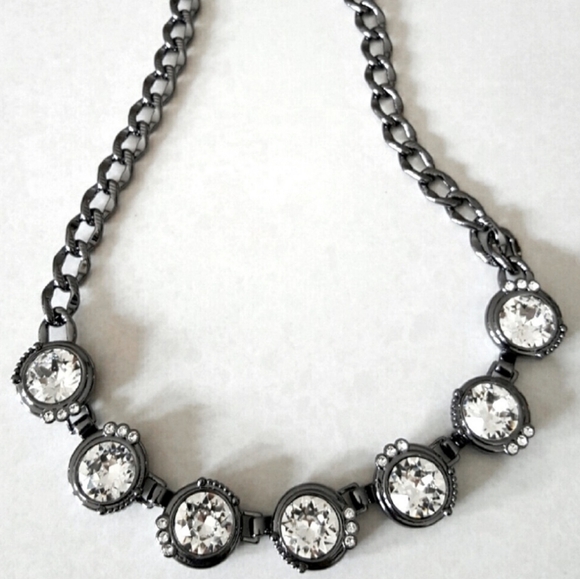 Silpada Jewelry - Silpada‎ Bold & Chunky Glamour Necklace with Sparkling Bezel Swarovski Crystal